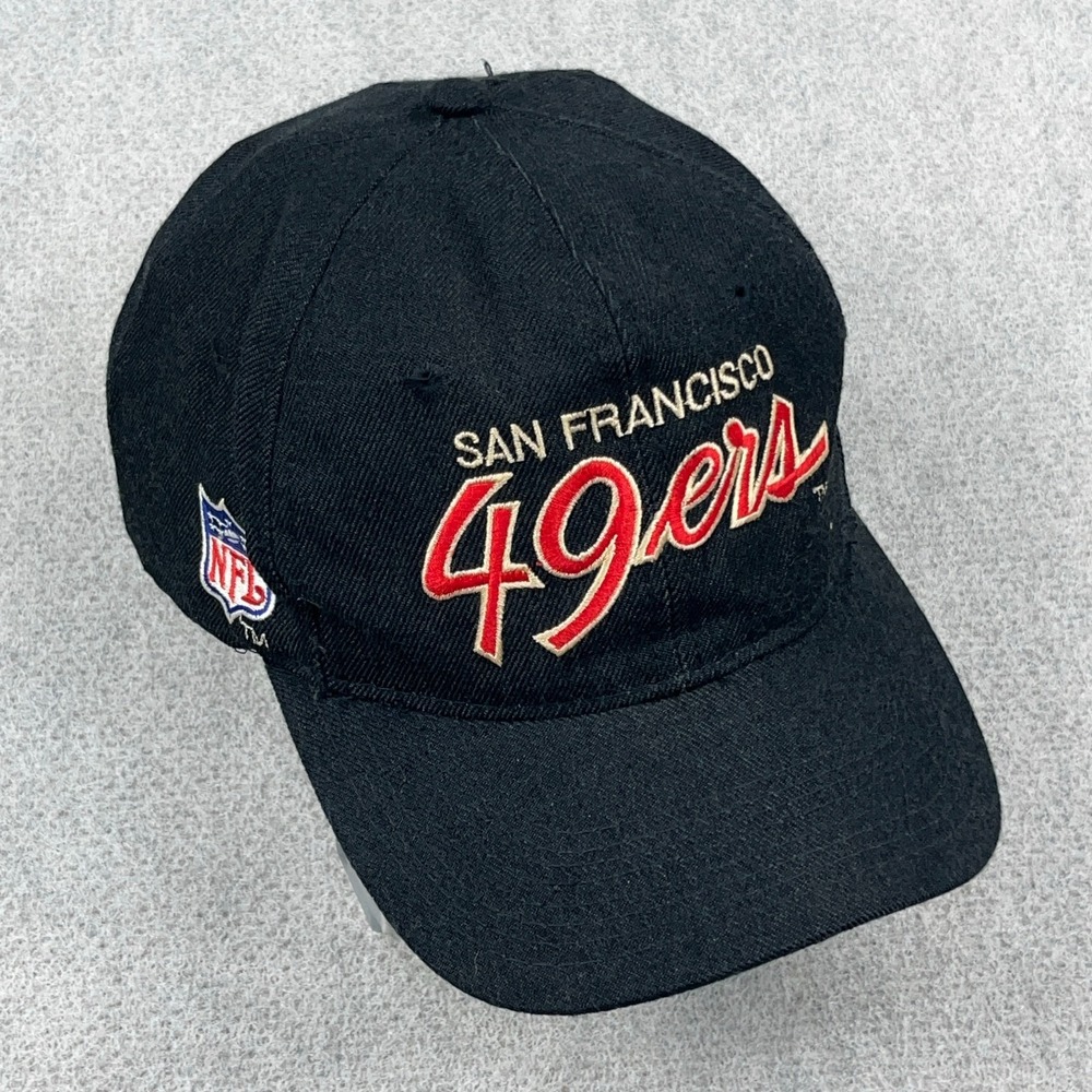 Vintage San Francisco 49ers Hat Cap SnapBack Sports Specialties Script Wool 90s
